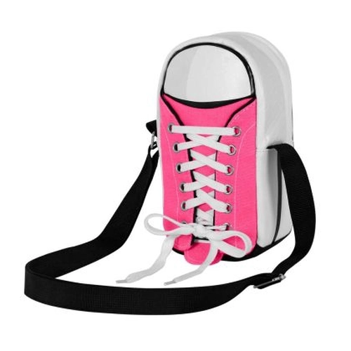 Розова детска малка чанта за през рамо OMP Sneakers Backpack PAT77153