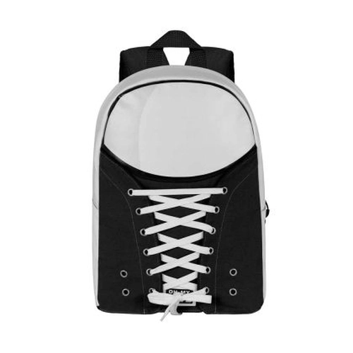 Детска раница с едно отделение OMP Sneakers Backpack Black PAT77155