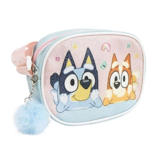 Детска овална малка чанта с дълга регулируема дръжка Bluey PAT77168