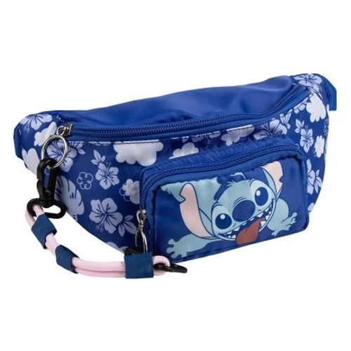 Синя детска чанта за кръста Stitch  PAT77173