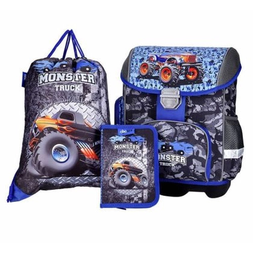 Ученически детски комплект 3 в 1 Monster Truck PAT77179