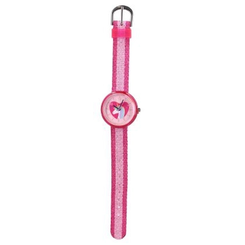 Розов детски аналогов часовник Pink Unicorn PAT77190