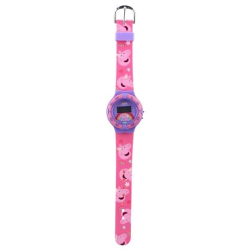 Розов детски електронен часовник Peppa Pig PAT77192