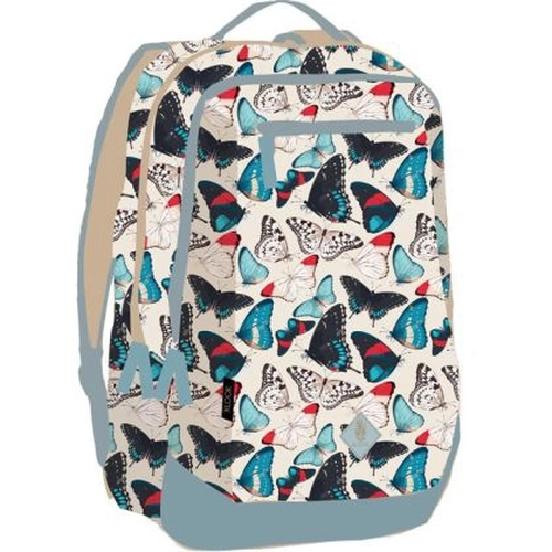 Детска ученическа раница с 2 отделения Xlook Butterfly PAT77254