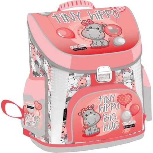 Ергономична детска раница Lollipop Thiny Hippo PAT77261