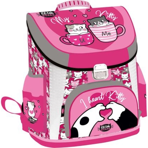Детски ученически комплект 5в1 Kittok Heart Kitty PAT77270