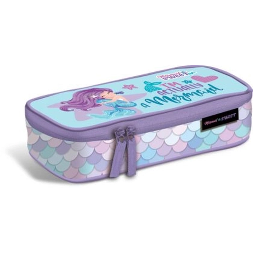 Ученически детски овален несесер Mermaid Sweet Comfort PAT77282
