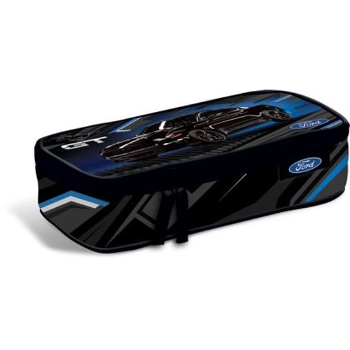 Ученически празен детски овален несесер Comfort Ford Black PAT77313