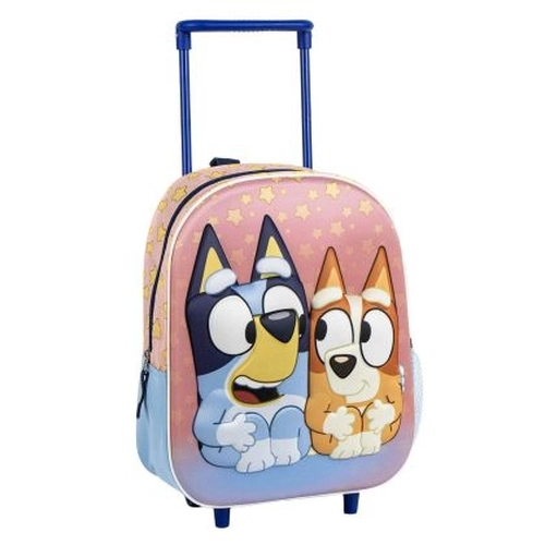 3D детска малка раница с колела Bluey  PAT77318