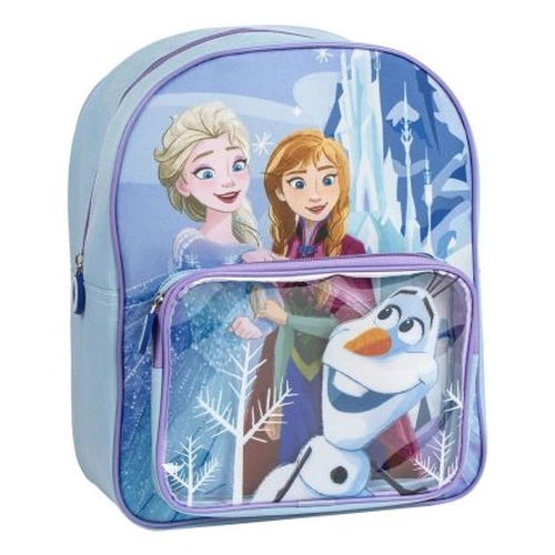 Синя малка раница за детска градина с 1 отделение Frozen PAT77327