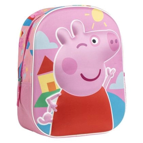 Розова 3D малка раница за детска градина Peppa Pig PAT77332