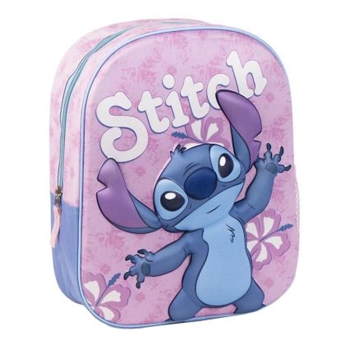 3D детска малка раница с 1 отделение и страничен джоб Stitch PAT77336