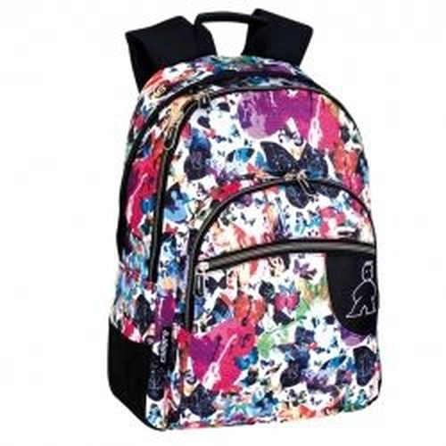 Ученическа детска раница с 2 отделения Campro Butterflies  PAT77366