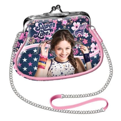 Детска малка ретро чанта с дълга дръжка за рамо Soy Luna  PAT77381