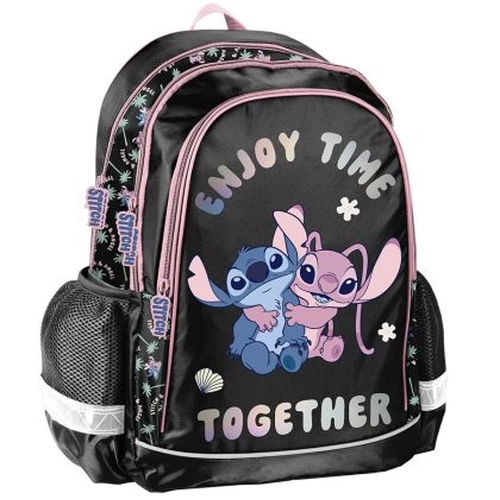 Детска ученическа раница с 3 отделения Disney Stitch PAT77417