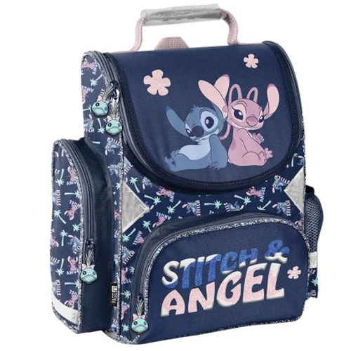 Детска ергономична ученическа раница кутия Disney Stitch PAT77421