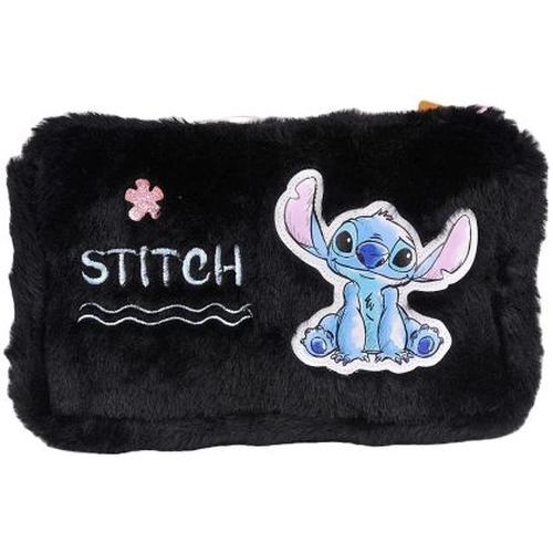 Детски черен плюшен несесер Disney Stitch PAT77430