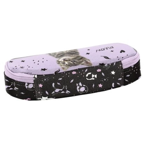 Детски ученически овален несесер Cat PAT77434