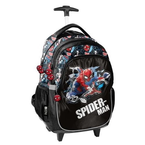 Детска раница с колела и две отделения Spiderman PAT77451