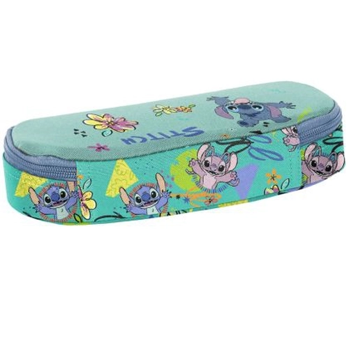 Празен детски овален ученически несесер Disney Stitch PAT77473