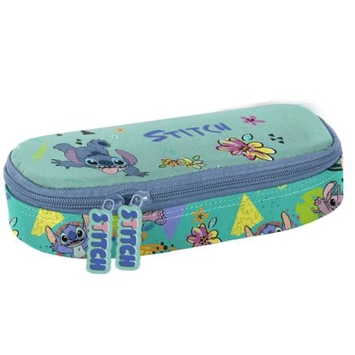 Празен детски овален ученически несесер Disney Stitch PAT77473