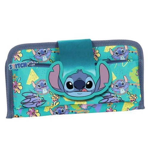 Детски празен ученически несесер с емблема Disney Stitch PAT77475