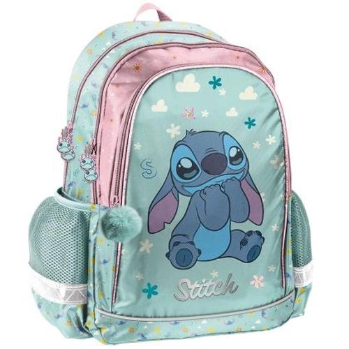 Детска ученическа раница с 3 отделения Disney Stitch PAT77477