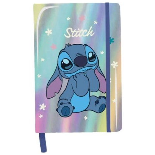 Детски холограмен бележник с ластик Disney Stitch PAT77480