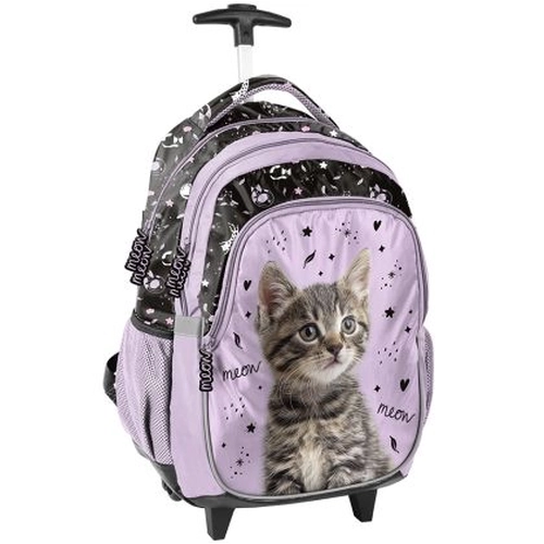 Детска ученическа раница с колела Cat PAT77482