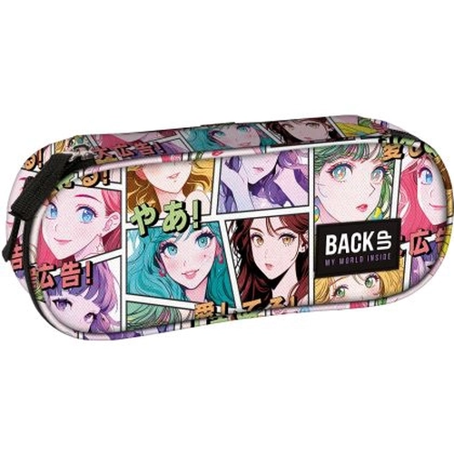 Ученически детски овален несесер 7 A 14 Anime  PAT77505