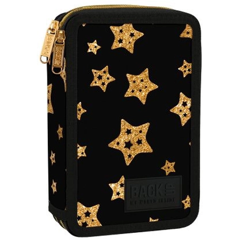 Пълен детски несесер с 2 ципа 7 DW 40 Golden Stars PAT77550