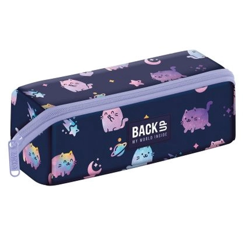 Лилав детски несесер с 1 цип 7 K 25 Violet Kittens PAT77573