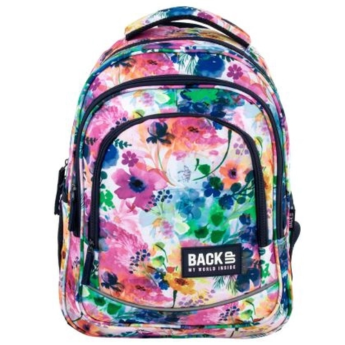 Ученическа детска раница 7 X 10 Flowers  PAT77629