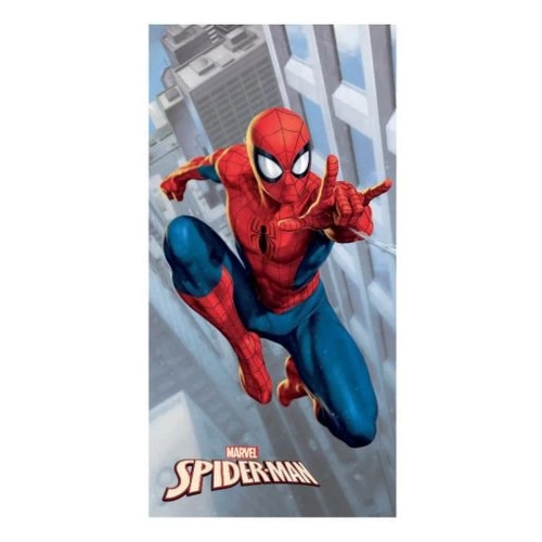 Детска бързосъхнеща плажна кърпа Spiderman City PAT77649