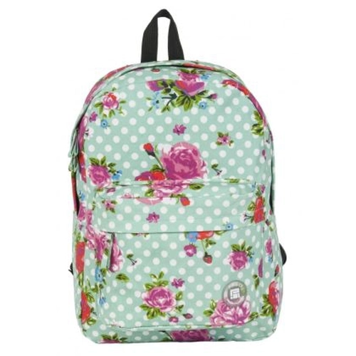 Детска раница с 1 отделение и преден джоб Flowers PAT77681