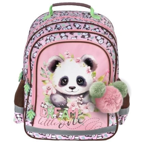 Детска ученическа раница с две отделения Panda 10 PAT77717