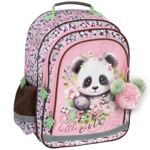 Детска ученическа раница с две отделения Panda 10 PAT77717