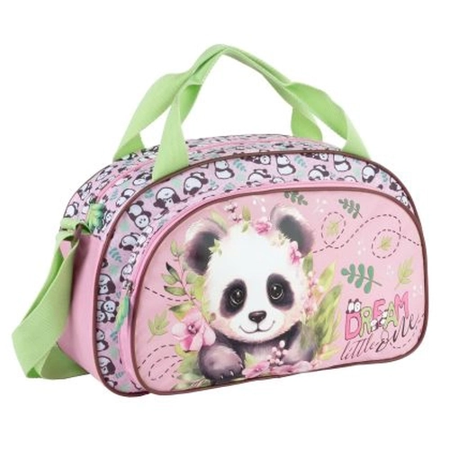 Детска спортна чанта с голям преден джоб с цип Panda 10 PAT77721