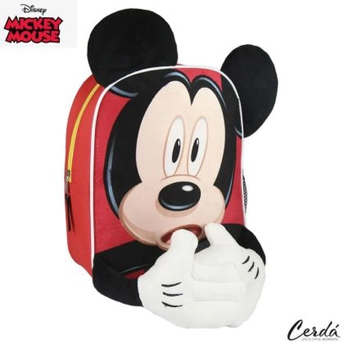 Детска малка плюшена раница Disney Mickey Mouse  PAT77778