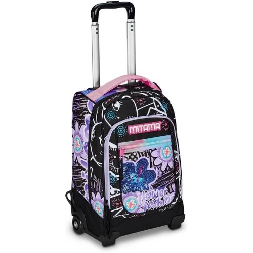 Куфар-раница с колела Dr. Trolley Junior  Flower Fashion  PAT77825