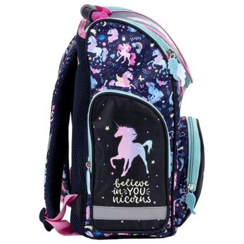 Детска ергономична ученическа раница кутия Unicorn 13  PAT77922