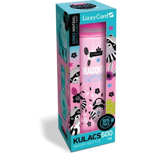 Детска бутилка от тритан Lollipop Raccoon Sweetie 600 ml PAT77967