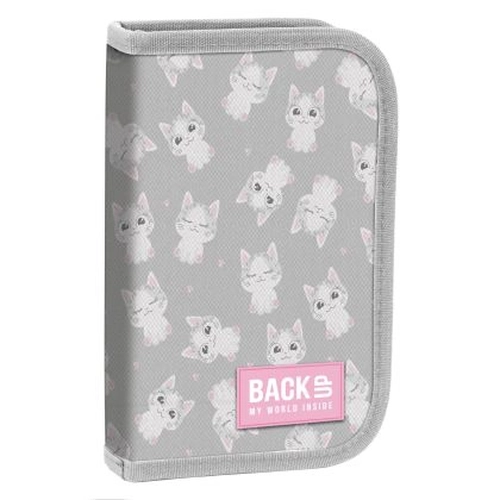 Детски пълен несесер с 1 цип BackUp 4 SW 77 Kitty  PAT77992
