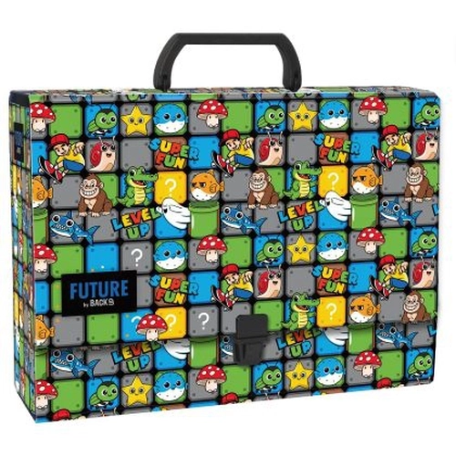 Детско куфарче с дръжка 10 см Super Mario  PAT78002