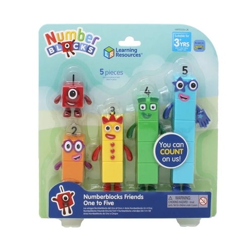 Детски комплект фигури Numberblocks от 1 до 5 за броене PAT78077