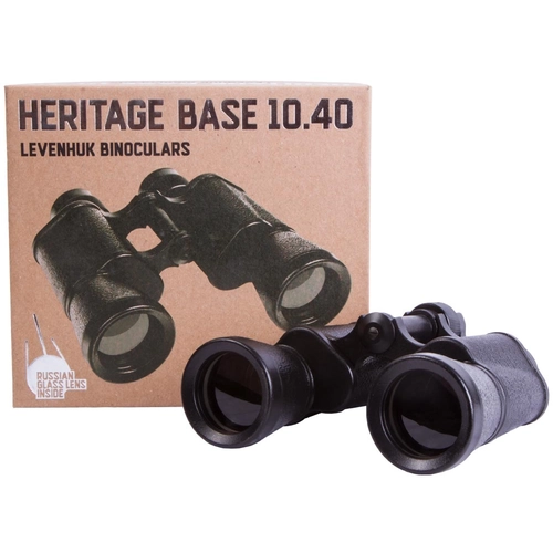 Детски черен бинокъл Heritage BASE 10x40 PAT78429