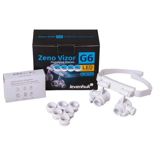Детски бели увеличителни очила Zeno Vizor G6 PAT78461
