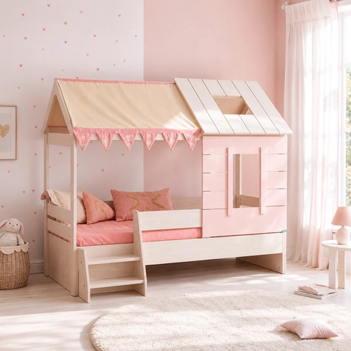 Детско легло къща Pink House 90 х 200 см. PAT78486