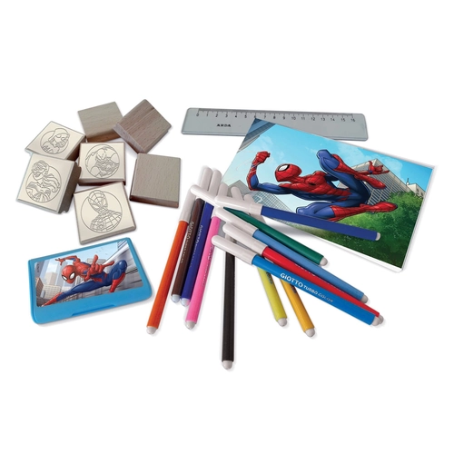 Детски комплект за рисуване Spiderman голяма кутия PAT78771