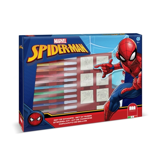 Детски комплект за рисуване Spiderman голяма кутия PAT78771